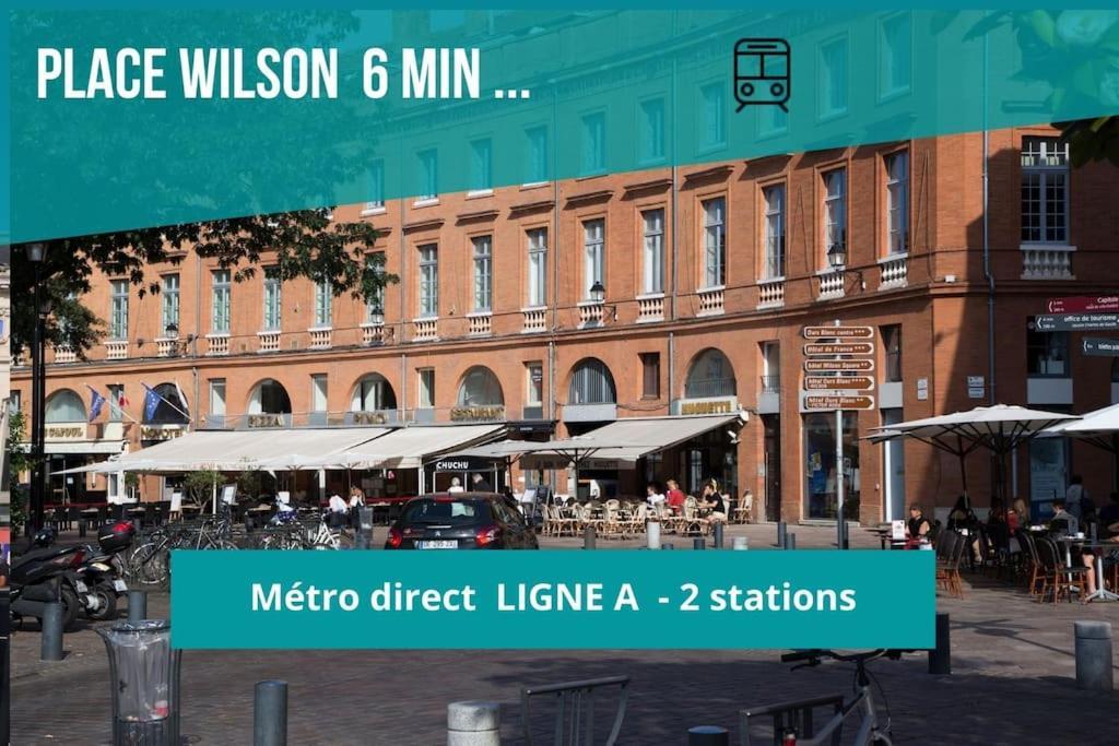 L'Alto - Toulousecozyflat - Centre- Parking - Metro Διαμέρισμα Εξωτερικό φωτογραφία